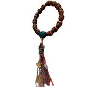 LMRJHAZM Bracciale Panzhu, Rosario Buddista, Perle di Rosario, Preghiera tibetana di Preghiera Buddha Feng Shui Meditazione Buddista amuleto Buddha Perle a Mano in Stile Etnico Tibetano Maschile e