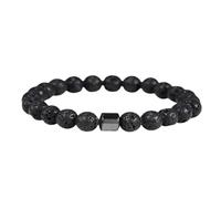 LMRJHAZM Braccialetti Dio è Il Primo Braccialetto Che Sono Il Secondo Braccialetto di Gomma da Uomo e Orecchini Vintage per Le Donne