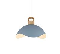 LMRJHAZM E27 a Sospensione in Legno in Legno di Legno Ristorante lampadario in Stile Nordic Style Aibro dai Letto Casa del Comodino Ampia Luci sospese Lanterna di Paralume in Metallo per Le luci