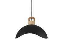 LMRJHAZM E27 a Sospensione in Legno in Legno di Legno Ristorante lampadario in Stile Nordic Style Aibro dai Letto Casa del Comodino Ampia Luci sospese Lanterna di Paralume in Metallo per Le luci