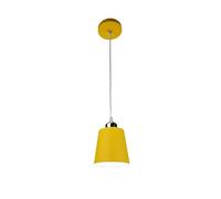 LMRJHAZM Lampadino Industriale a Vento Industriale a Sospensione Singolo a Sospensione per Il Paralume del soffitto colorato a soffitto E27 Altezza Regolabile in Metallo paralamode in Metallo per la