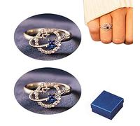 LMRJHAZM Prodotti da ragazza 2 pezzi a mia figlia, sei un anello speciale pianeta e stelle, Special Star Planet & Stars Ring for Dadie Stars Friendshi