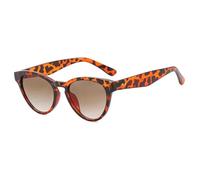 LMRJHAZM Smallini da Sole per Occhio di Gatto Piccolo per Donne Trendy Vintage Composite Shades Eyewear Fashion Luxury Sun Occhiali