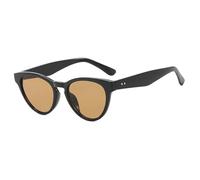 LMRJHAZM Smallini da Sole per Occhio di Gatto Piccolo per Donne Trendy Vintage Composite Shades Eyewear Fashion Luxury Sun Occhiali