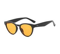 LMRJHAZM Smallini da Sole per Occhio di Gatto Piccolo per Donne Trendy Vintage Composite Shades Eyewear Fashion Luxury Sun Occhiali