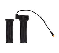 Lmrysalque 1 paio di manopole per acceleratore per bici elettrica Maniglia per acceleratore per scooter sensibile universale con giunto impermeabile per conversione