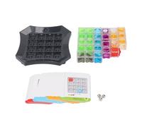 Lmrysalque Gravity Marble Run Maze Game STEM Toy Migliora le capacità di pianificazione Sviluppo del ragionamento logico Marble Falling Logic Brain Game per ragazzi e ragazze