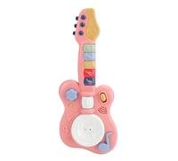 Lmrysalque Kids Play Guitar Electric Educational Musical Instruments Early Learning Colorful Guitar Music Toy for Toddler (Rosa)