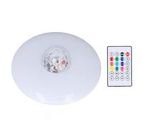Lmrysalque Lampada da proiezione a LED Lampada Bluetooth Effetto ondulazione dinamica E27 RGB Telecomando 24W