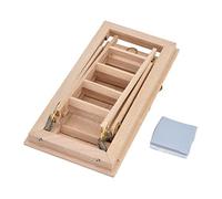 Lmrysalque Scale per casa delle bambole Pregevole fattura Sentirsi a proprio agio Materiale in legno Installazione semplice Scale in miniatura