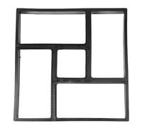 Lmrysalque Stampi per pavimenti in plastica Stampi per pavimentazione da giardino Stampi per pavimenti in cemento fai-da-te per la casa per patio da giardino