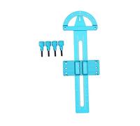 Lmrysalque Strumento di misurazione dell'ammortizzatore RC Regolazione gratuita in lega di alluminio Strumento di misurazione dell'ammortizzatore forte e durevole per auto RC (Blu)