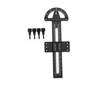 Lmrysalque Strumento di misurazione dell'ammortizzatore RC Regolazione gratuita in lega di alluminio Strumento di misurazione dell'ammortizzatore forte e durevole per auto RC (Nera)