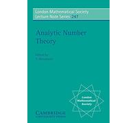 LMS: 247 Analytic Number Theory