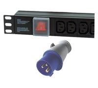 LMS DATA 12 Vie Iec-13 Orizzontale Potenza Distribuzione Unità Pdu 16a Commando