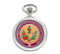 Lms London Midland Scozzese Ferrovia Crest Orologio da Tasca Cacciatore