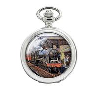 lms Royal Scot classe 46108 Seaforth Highlander completa Hunter orologio da tasca