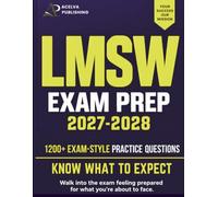 LMSW Exam Prep 2027-2028: The complete Study Guide ASWB Masters Study Licensing Exam Review with 5 Full-Length Practice Test Questions