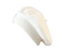 Lmtossey Cappello invernale da donna da pittore francese, caldo, lavorato a maglia, bianco, Taglia unica