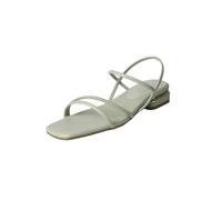 Lmtossey Sandali da donna argento a fascia stretta, concise eleganti scarpe estive casual da donna per uso quotidiano, EN8, 41 EU