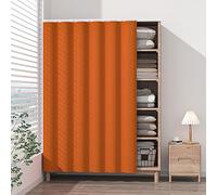 LMTYBOC Antipolvere porta armadio per scarpe e libreria, mensola Privacywith Track, elegante e funzionale copertura antipolvere per scaffali, nize & Protect Your Space