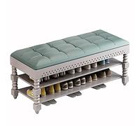 LMTYBOC Elegante scarpiera nera con cuscino morbido, scarpiera salvaspazio per ingresso, camera da letto, corridoio, soggiorno, 60 x 30 x 48 cm, comoda soluzione per riporre oggetti
