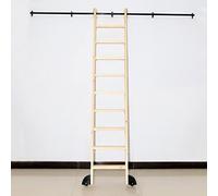 LMTYBOC Kit di ferramenta a scaletta scorrevole, set completo di ferramenta per scala scorrevole + binario di estensione (senza scala), kit binario da 500 cm