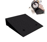 LMTYBOC Rampe portatili per marciapiedi per auto, antiscivolo, rampe in gomma per soglia di carico, marciapiede, rampe per veicoli pesanti, 50 x 50 x 10 cm