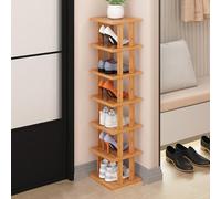 LMTYBOC Scarpiera impilabile in legno, salvaspazio per ingresso, corridoio, camera da letto, uso esterno, design fai da te, scarpe compatte e resistenti alle intemperie.