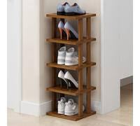 LMTYBOC Scarpiera impilabile, scarpiera in legno per ingresso, corridoio, camera da letto, esterno; salvaspazio, resistente alle intemperie, design fai da te, soluzione compatta ed elegante.