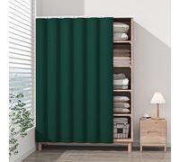 LMTYBOC Scarpiera libreria porta armadio - Mensola antipolvere Privacywith Track, perfetta per nizing scarpe e libri, elegante copertura antipolvere per scaffali