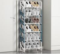 LMTYBOC Scarpiera sottile per ingresso e corridoio, leggera, stabile, mini scarpiera angolare salvaspazio per armadio, design moderno