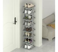 LMTYBOC Scarpiera verticale moderna - Salvaspazio in plastica multistrato per piccoli ingressi, camera da letto e scarpe sportive, design alto e sottile, soluzione portatile e indipendente.