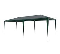LMTYOENFG Gazebo per feste, 3 x 6 m, per esterni, colore verde | Spaziosa tenda da esterno per giardino e terrazza, ideale per feste di famiglia, matrimoni ed eventi spontanei all'aperto.