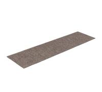 LMTYOENFG Tappetini autoadesivi per gradini, 15 pezzi, 76 x 20 cm, beige | Tappeto protettivo per scale in polipropilene per scale, attenua il rumore dei passi e aumenta la sicurezza del calpesto.