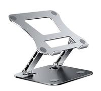 LMXRYPD Lega di Alluminio Porta Tablet da Tavolo. Portatile Porta Tablet. Per Laptop, Tablet e Tavolette Grafiche Inferiori a 17 pollici(Silver)