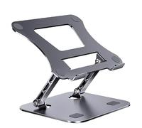 LMXRYPD Lega di Alluminio Porta Tablet da Tavolo. Portatile Porta Tablet. Per Laptop, Tablet e Tavolette Grafiche Inferiori a 17 pollici(Gray)