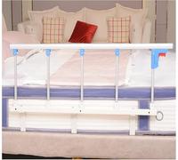 LMYFGHRD Parapetto pieghevole per letto per adulti, per anziani, adulti e anziani, regolabile e pieghevole, parapetto per ospedale e comodino, protezione di sicurezza (blu, quarta marcia)