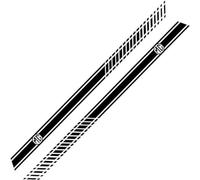 LMYSLCDW 2 Pezzi Auto Adesivi Strisce Laterali per MG 3 6 CS,Grafico Strisce Corsa Adesivo Distintivo Sportivo Emblemi Decalcomanie Accessori Decorativi