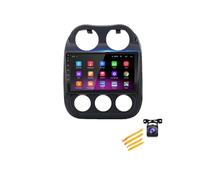 LMYSLCDW Autoradio Wireless Touchscreen per Jeep Compass Patriot 2009-2015,Schermo Touch Portatile GPS Navigation Auto Screen Accessori Interni Auto,SS PRO 4G+64G