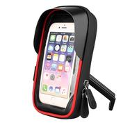 LMYSLCDW Porta Cellulare Moto per Suzuki Burgman 400 2000-2024,Flessibile Regolabile Smartphone Manubrio/Supporto Cellulare nello Specchietto Accessori,A