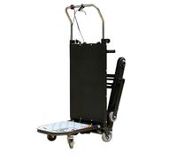 LMYYDES Carrello Elettrico saliscale con Batteria da 48 V 72 Ah e Motore da 2980 W, Carrello Manuale Pieghevole per spostare scatole Pesanti ed elettrodomestici su e Giù per Le Scale
