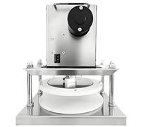 LMzythrop Sfogliatrice Pasticceria,Stendi Pizza Elettrico,Spessore Regolabile,Risparmio di Spazio,Sfogliatrice Domestica per Ristoranti,Scuole,Hotel,ECC,Diametro della Piastra 22cm/8.66in