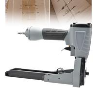 LMzythrop Sparachiodi Pneumatica Gamma Punti 15-18mm Larghezza Punti 35mm Capienza 100 Punti Maniglia Antiscivolo Risparmio di Forza Cucitrice Adatto a Linee D'imballaggio (Cartone/Plastica)