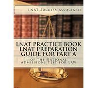 Lnat Success Associates LNAT Practice Book (Tascabile)