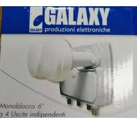 LNB 4 USCITE SATELLITARE INDIPENDENTI GALAXY ASTRA HOTBIRD MONOBLOCCO GALAXY