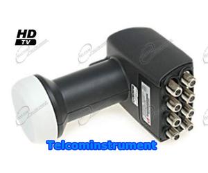 LNB 8 Uscite Illuminatore Parabola per Otto Decoder supporta DVB-S2 4K UHD