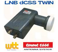 LNB dCSS SCR 2 USCITE ILLUMINATORE CONVERTITORE SKY HD