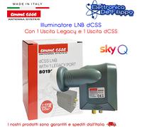 LNB dCSS Universale Con Legacy e TV Per SKY Q Certificato