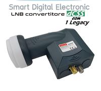 LNB dCSS con 1 uscita legacy schermato LTE universale Parabola modello Emme Esse